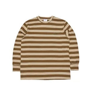 BS WAPPEN LONG SLEEVE KHAKI STRIPE