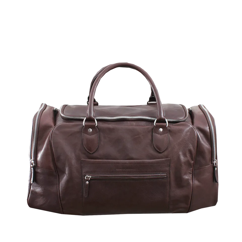 Bufalino Leather Gym Bag