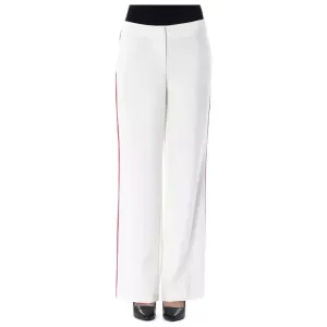 BYBLOS White Polyester Women Pant