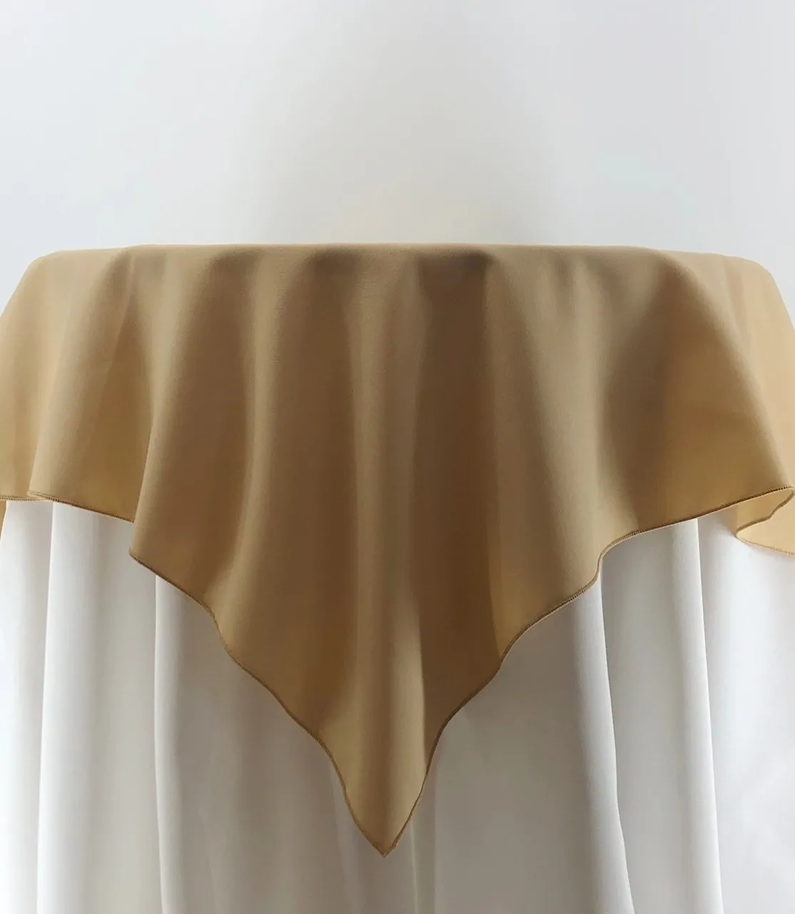 Camel Polyester Tablecloth