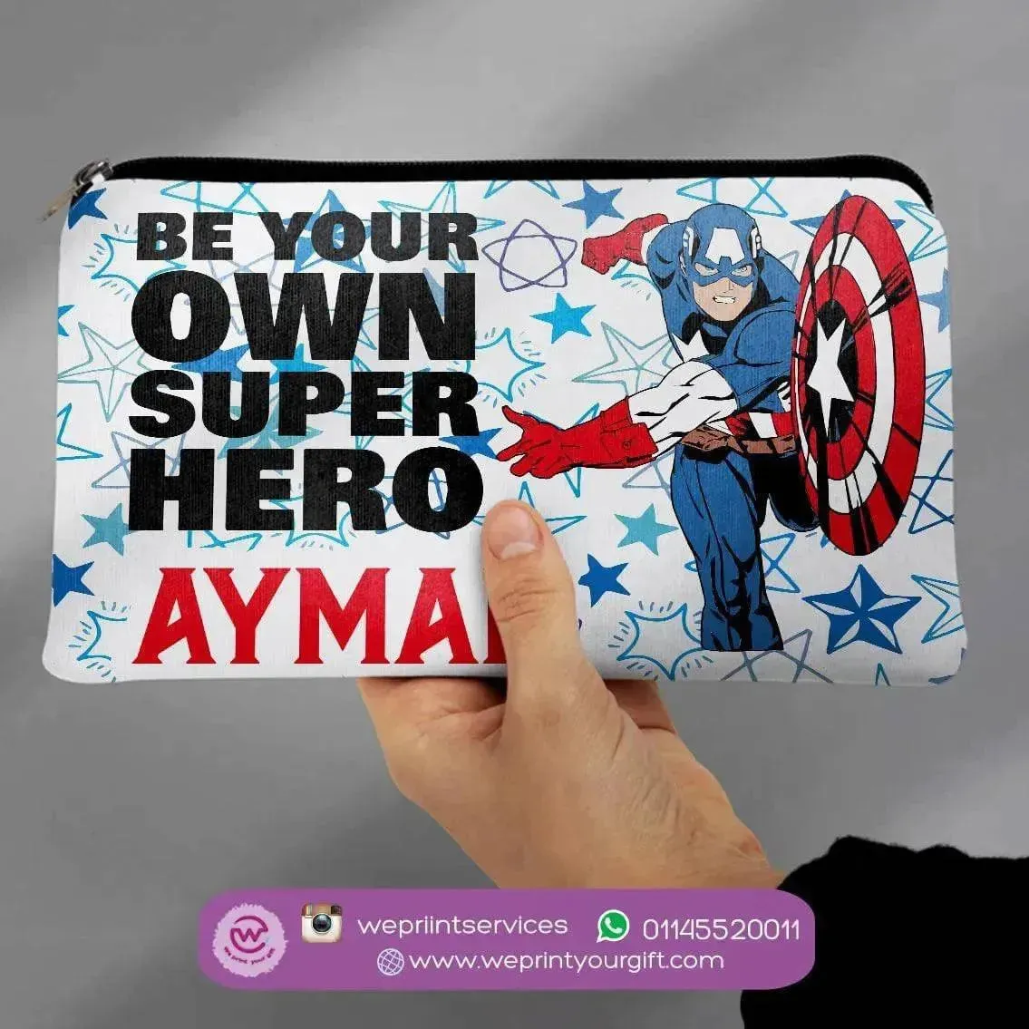 Canvas - Pencil Case - Marvel superheroes