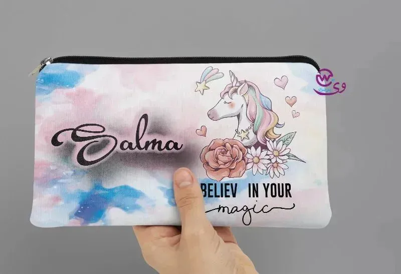 Canvas - Pencil Case - Unicorn Designs