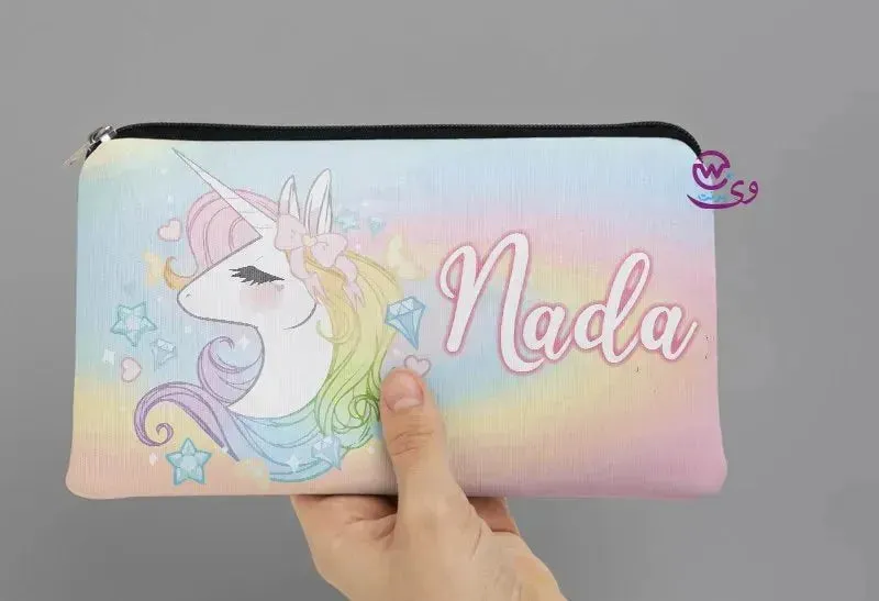 Canvas - Pencil Case - Unicorn Designs