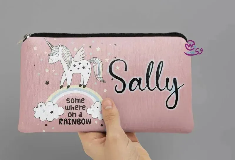 Canvas - Pencil Case - Unicorn Designs