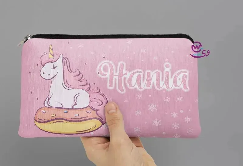 Canvas - Pencil Case - Unicorn Designs