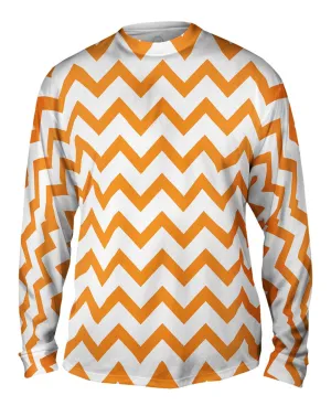 Chevron Orange Medium