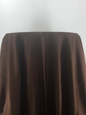 Chocolate Polyester Tablecloth