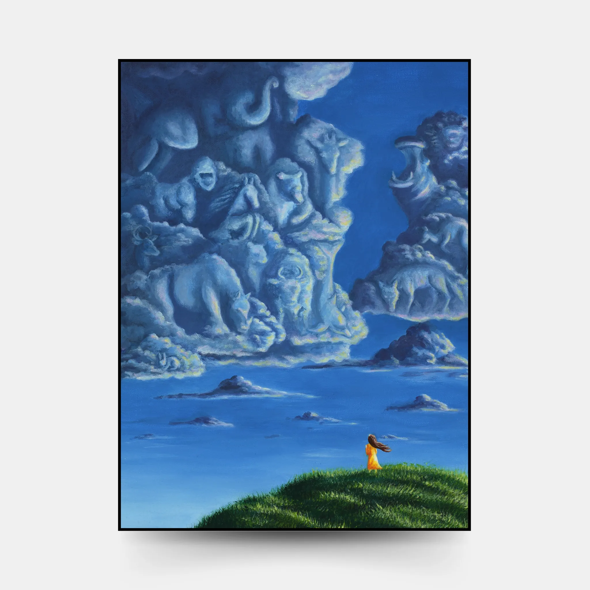 Cloud Gazing Canvas Print