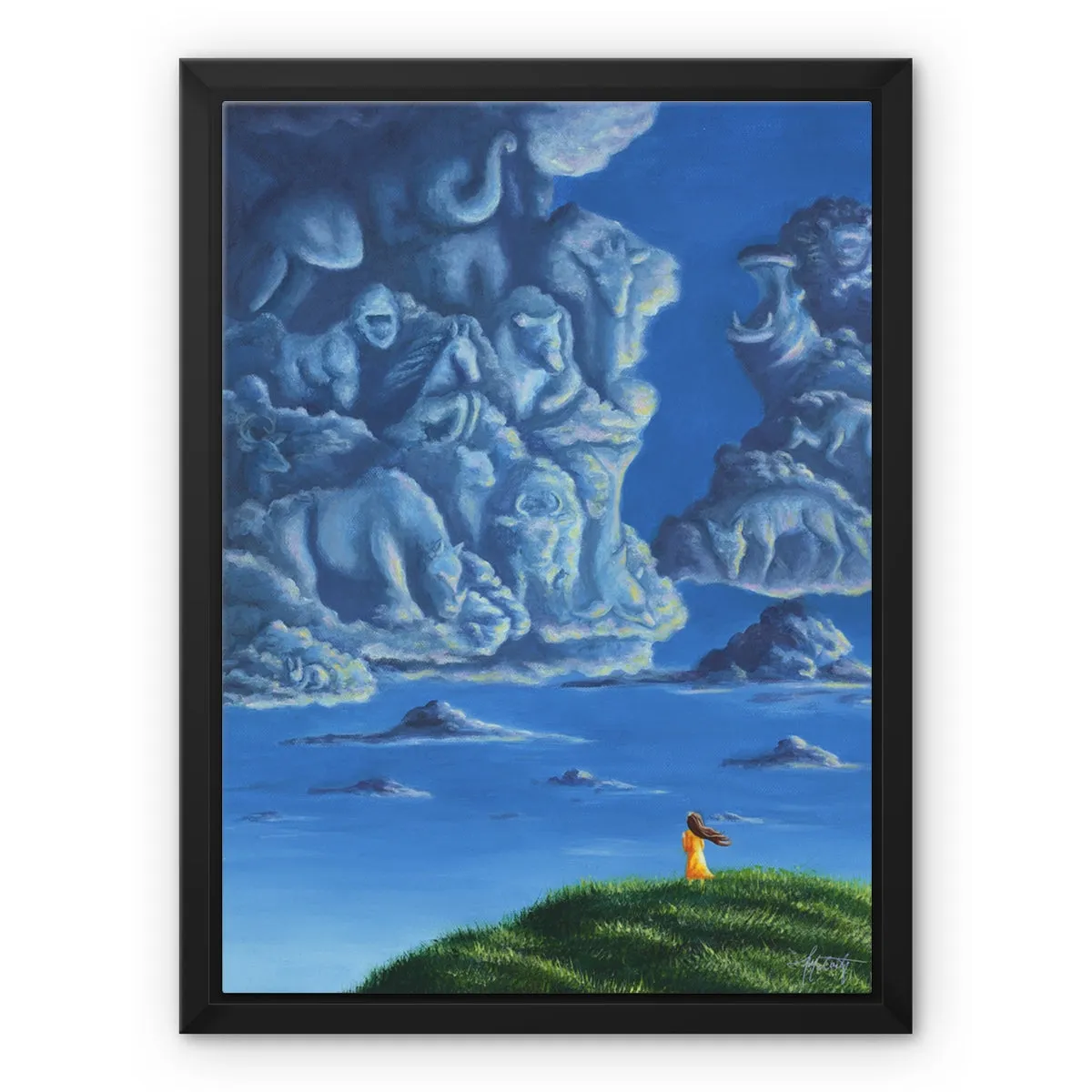 Cloud Gazing Canvas Print