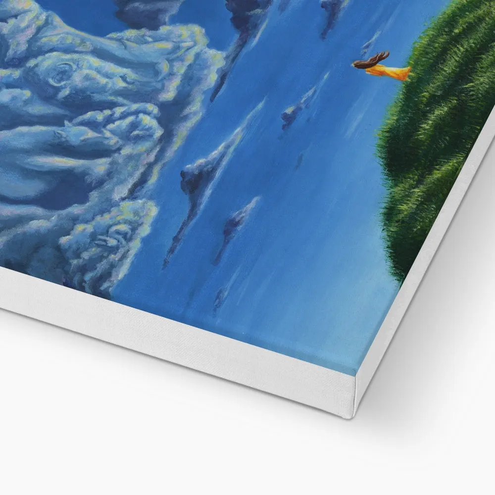 Cloud Gazing Canvas Print