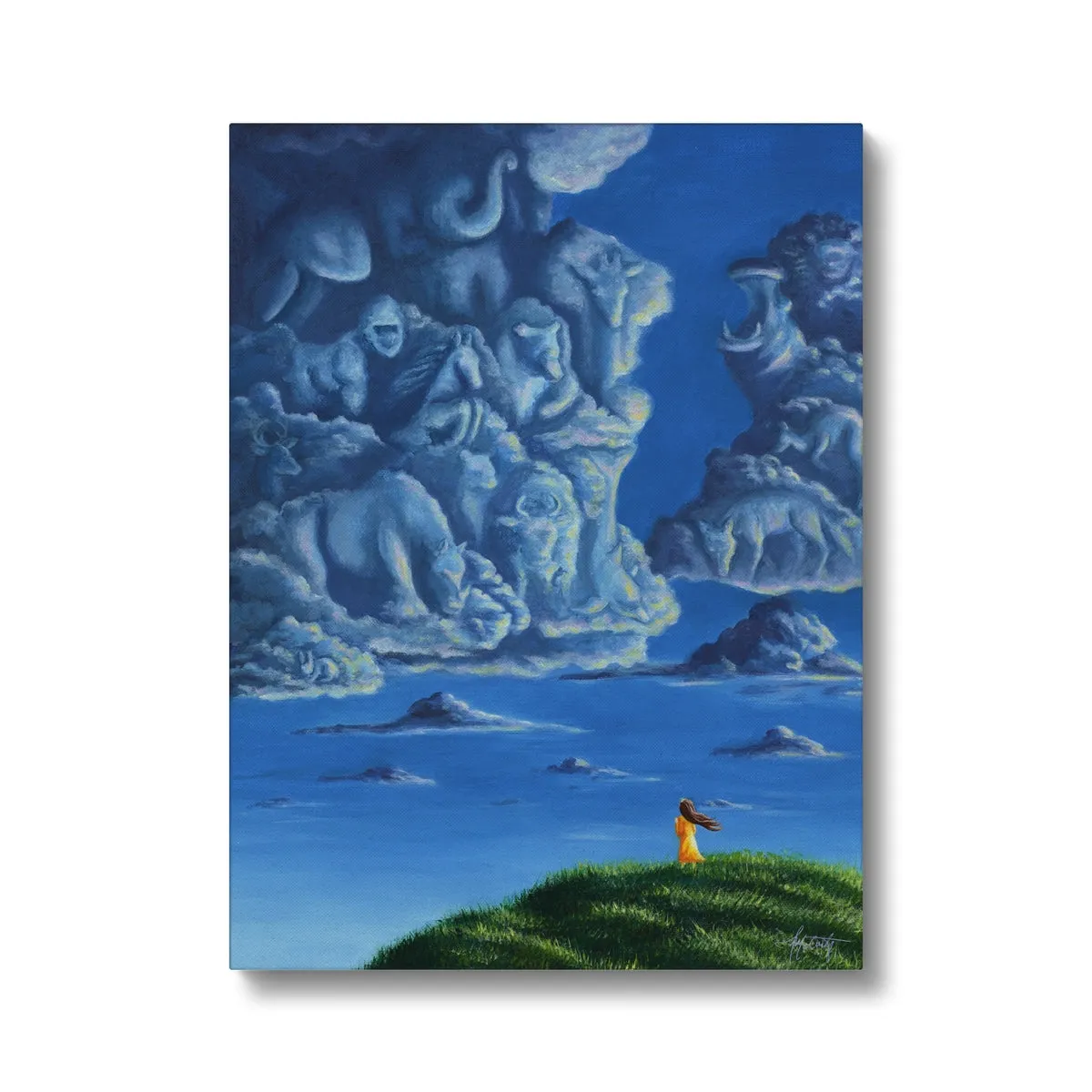 Cloud Gazing Canvas Print