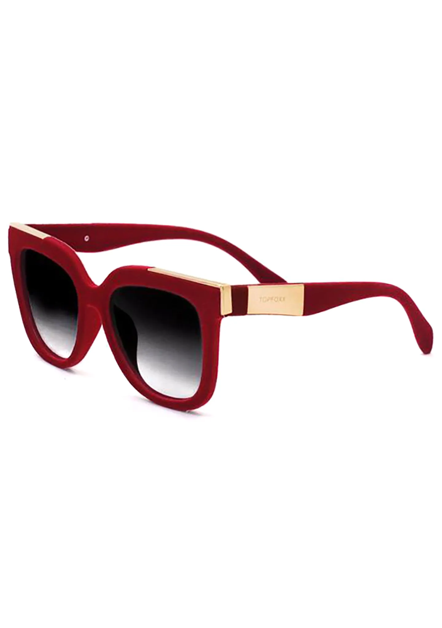 Coco Sunglasses in Red Velvet