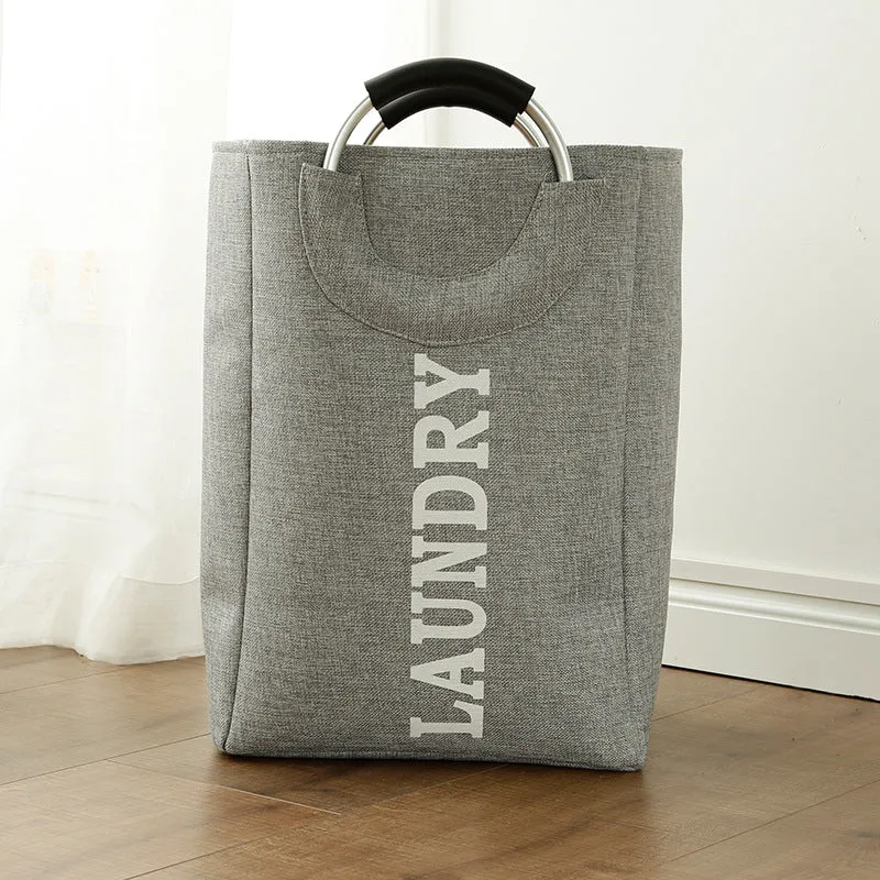 Collapsible Laundry Bag Grey