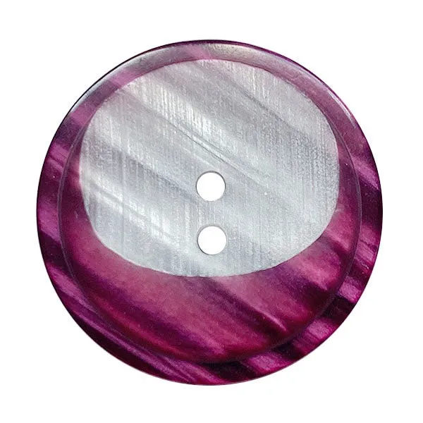 Concave Polyester Round Buttons