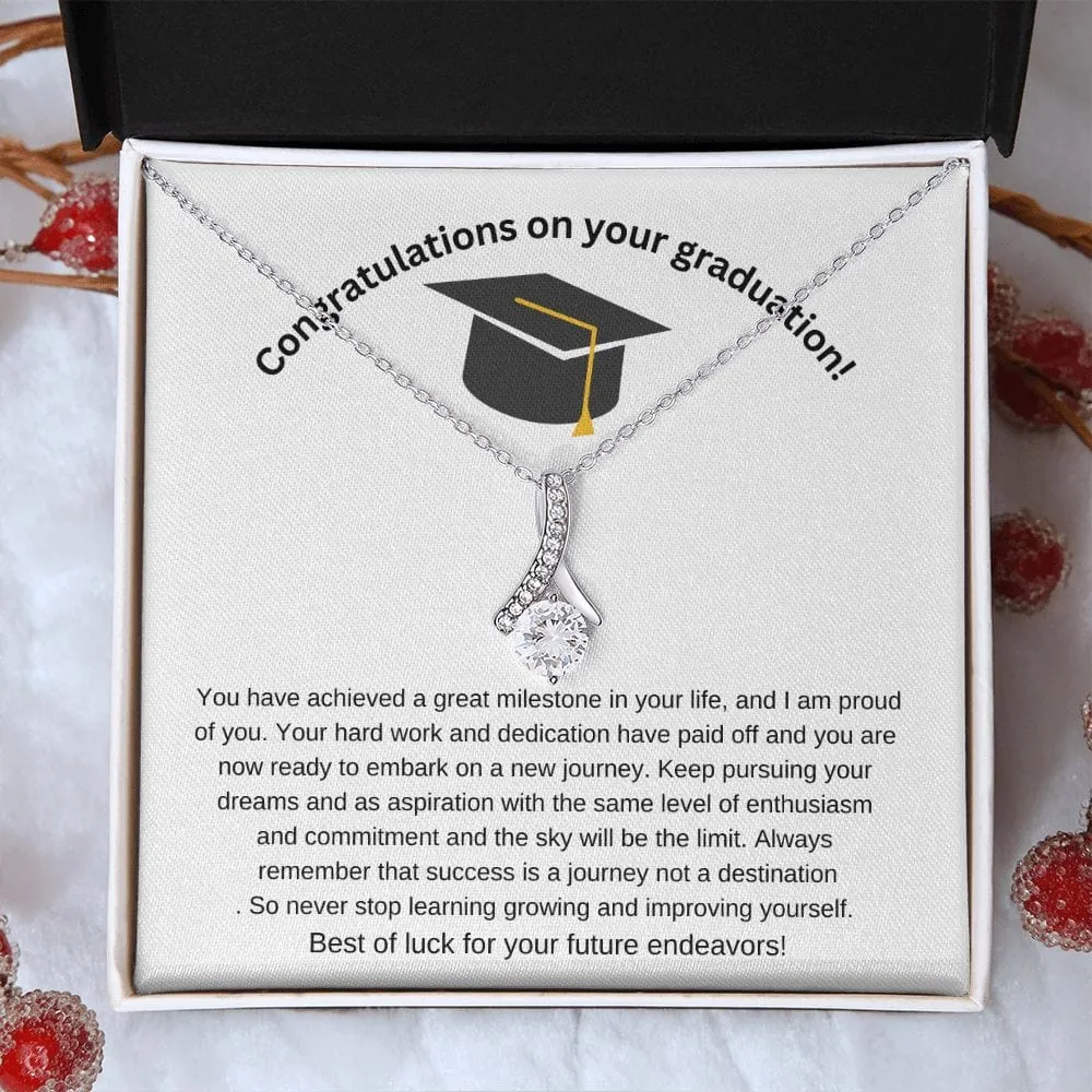 Congratulations on your graduation! - Alluring Beauty Necklace