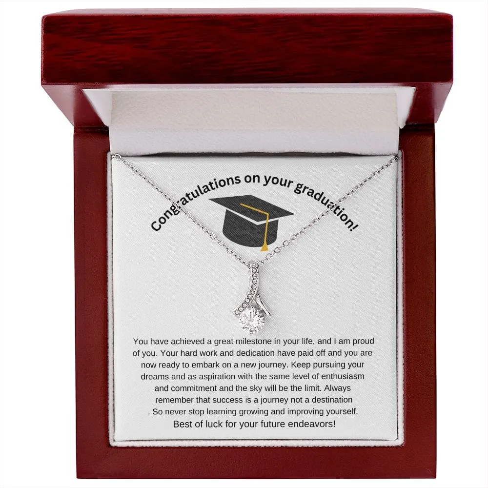 Congratulations on your graduation! - Alluring Beauty Necklace