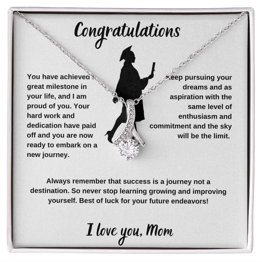 Congratulations on your graduation! - Alluring Beauty Necklace