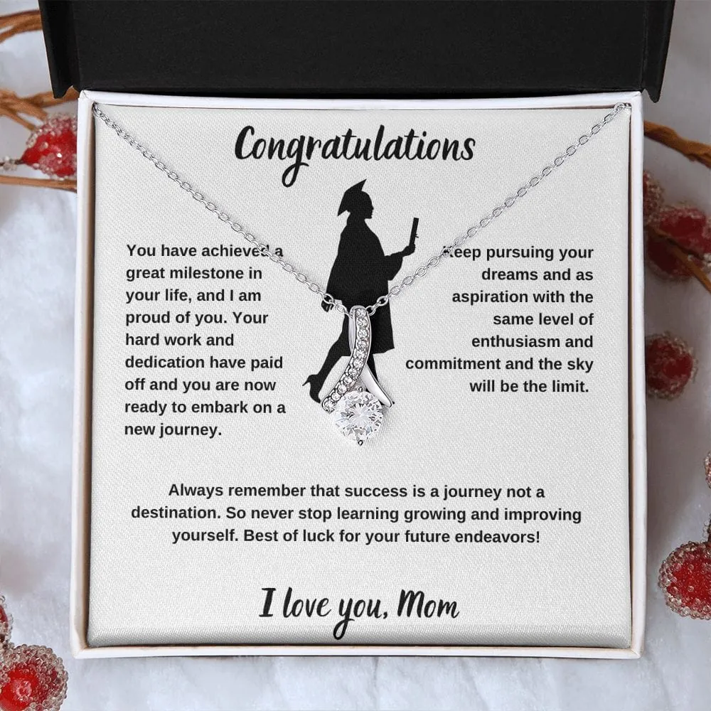 Congratulations on your graduation! - Alluring Beauty Necklace