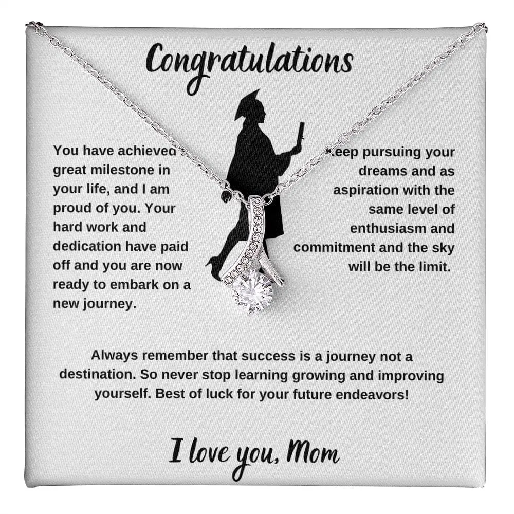 Congratulations on your graduation! - Alluring Beauty Necklace