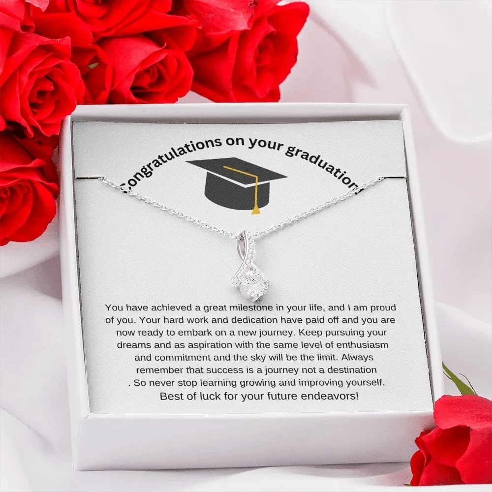 Congratulations on your graduation! - Alluring Beauty Necklace