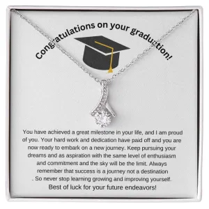 Congratulations on your graduation! - Alluring Beauty Necklace