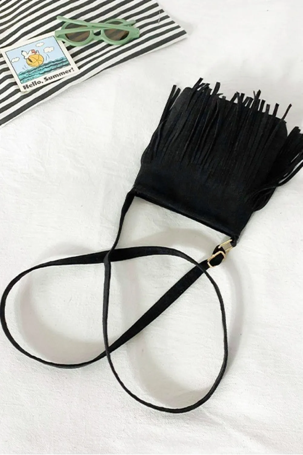 Crossbody Purse with Fringe