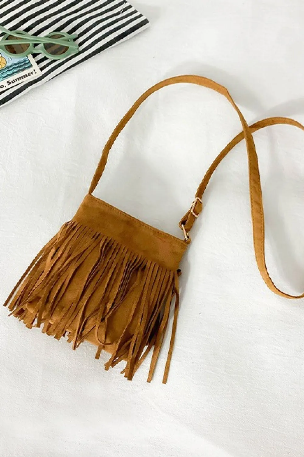 Crossbody Purse with Fringe