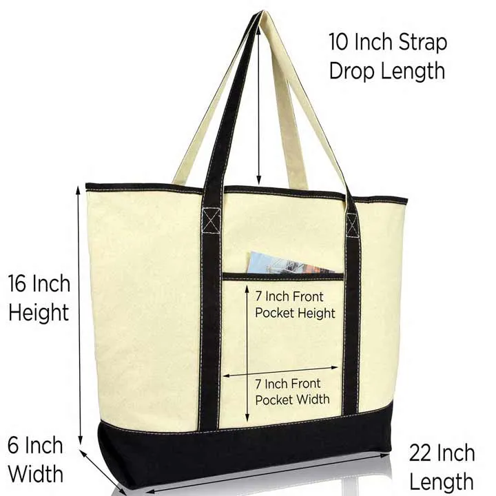 Dalix Seahorse Tote Bag