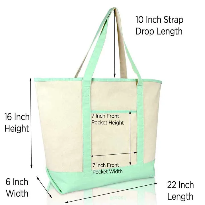 Dalix Seahorse Tote Bag