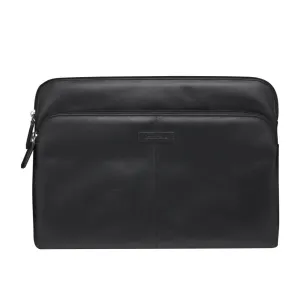 dbramante1928 - Skagen Pro   13" Genuine Leather Laptop Case Notebook Sleeve for MacBook / Laptop / Notebook with Zipper (SK13GTBL1546) - Black