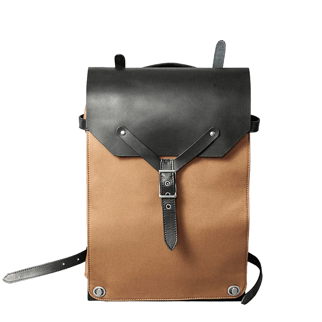 DESIGNER BACKPACK - toffee