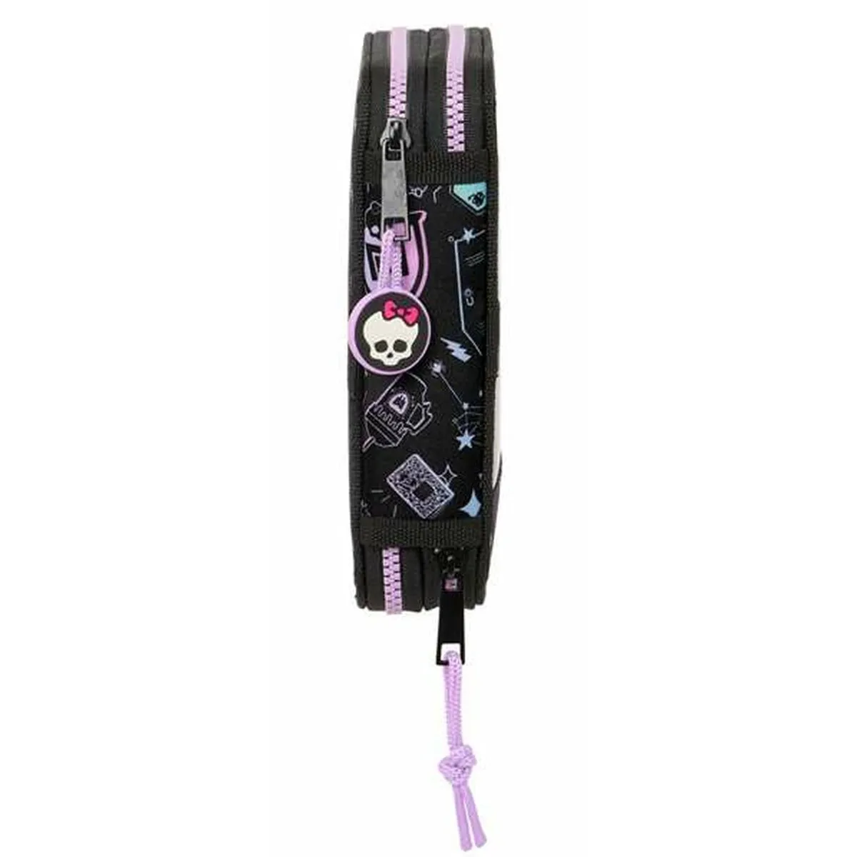 Double Pencil Case Monster High 12,5 x 19,5 x 4 cm