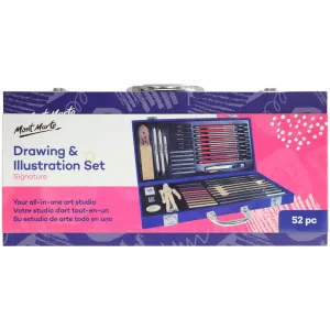 Drawing and Illustration Set Signature 52pc