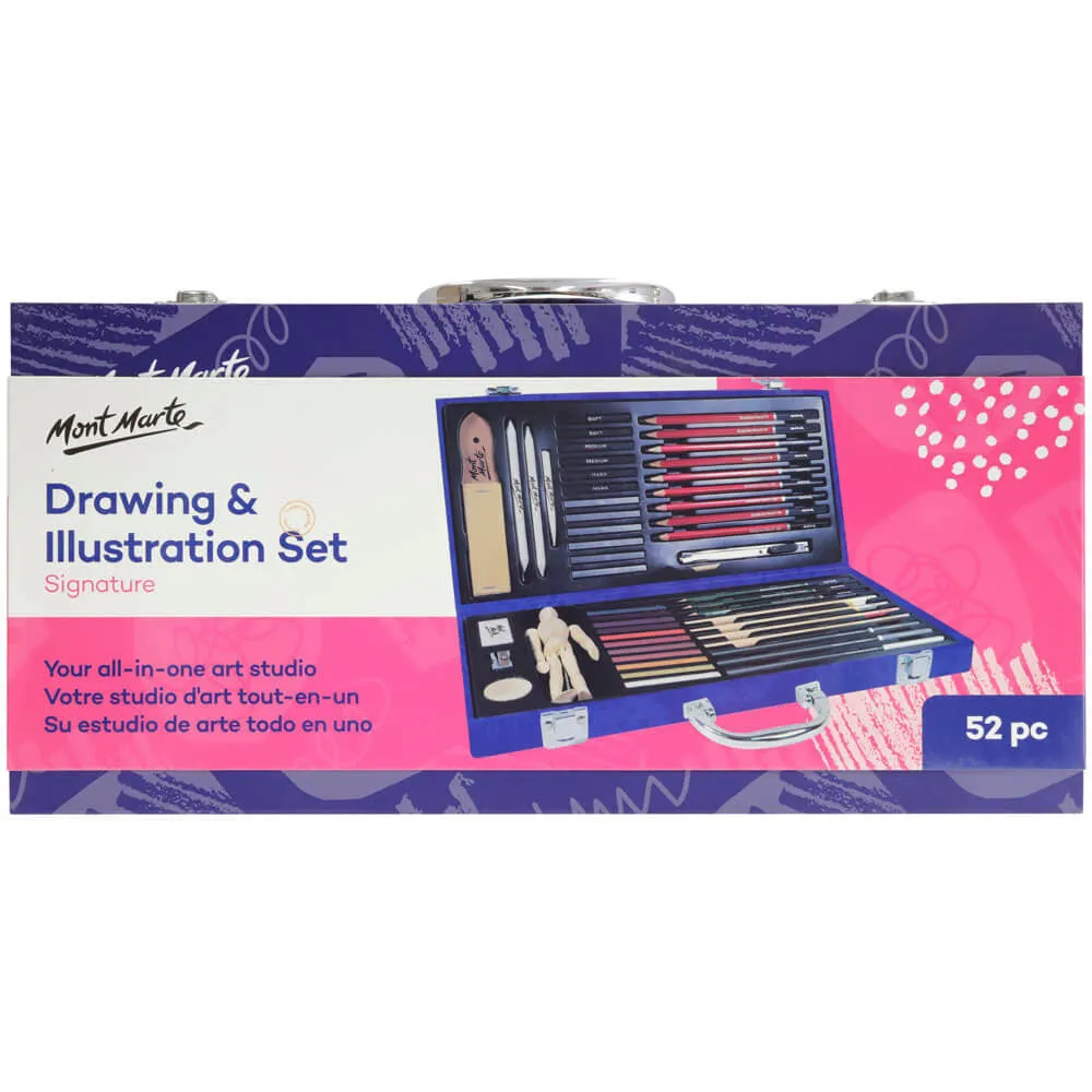 Drawing and Illustration Set Signature 52pc