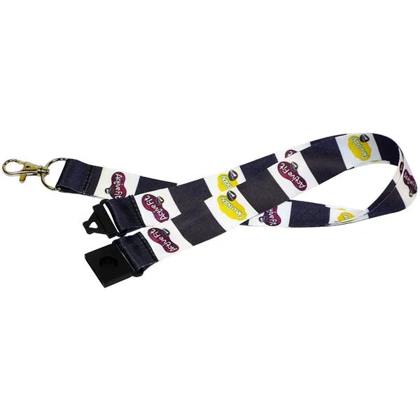 Dye Sublimation Printed Polyester Lanyard