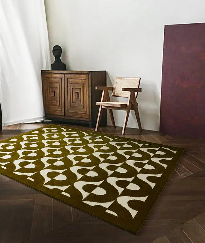 Elegant Geometric Pattern Carpet