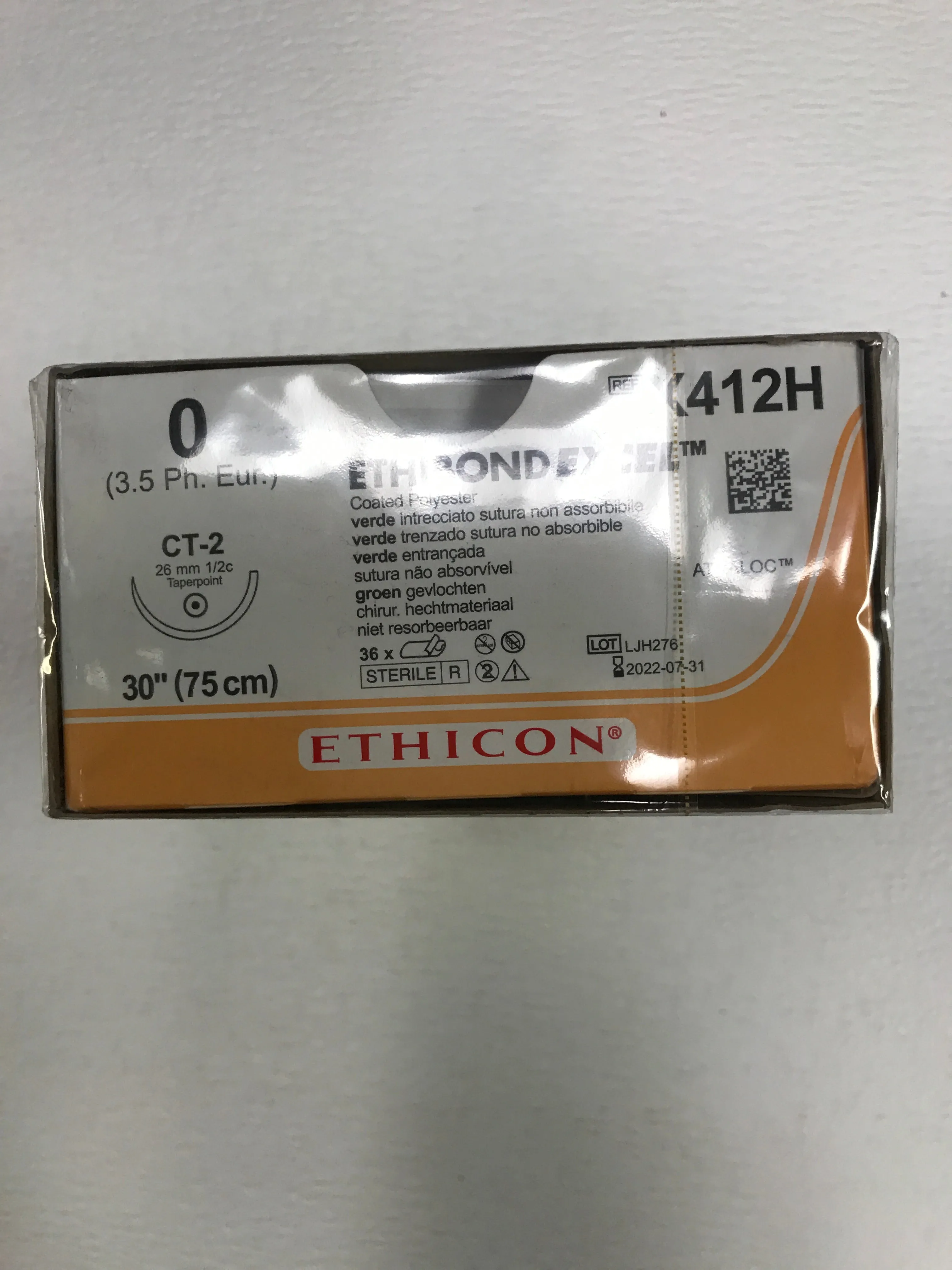 Ethicon Ethibond Excel Polyester Braided