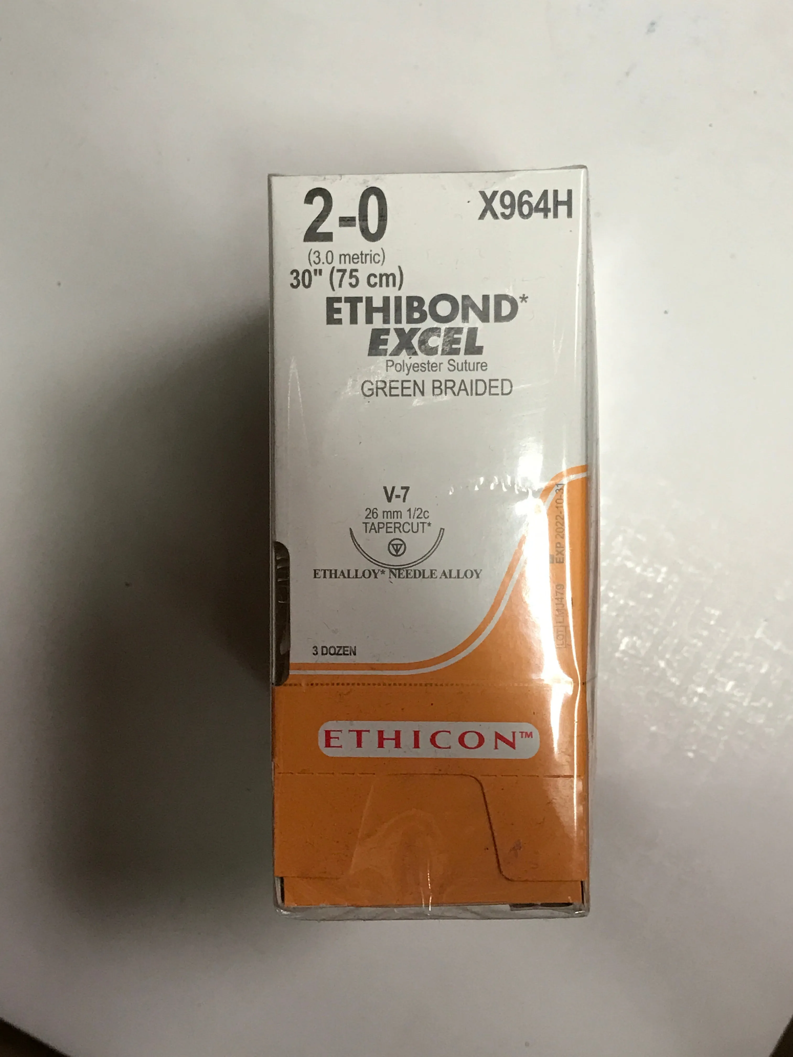 Ethicon Ethibond Excel Polyester Braided