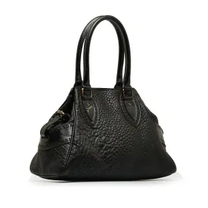 FENDI Leather Etniko Du Jour Handbag