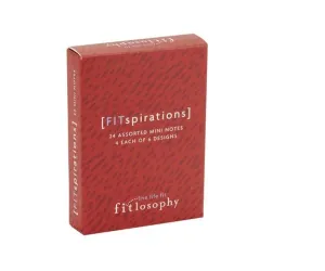 FITspirations by fitlosophy®: mini note cards