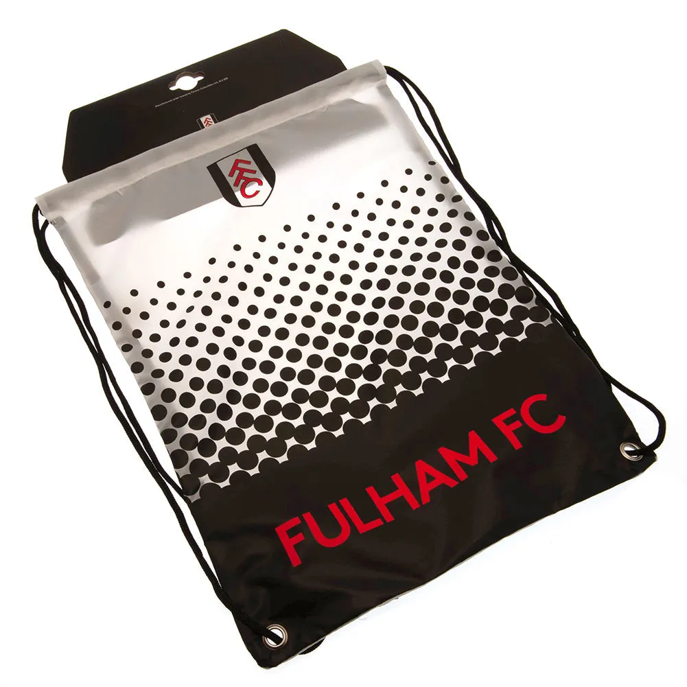 Fulham FC Fade Design Gym Bag