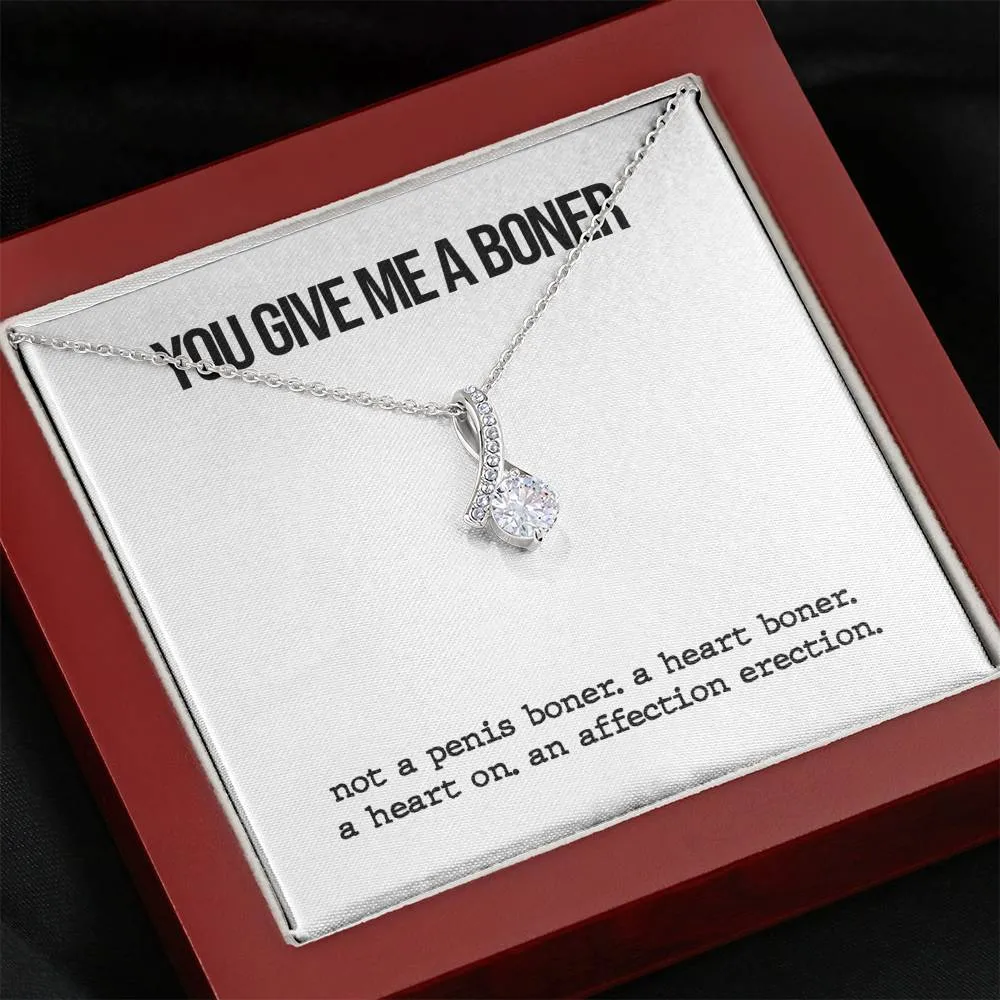 Funny Boner Alluring Beauty Necklace