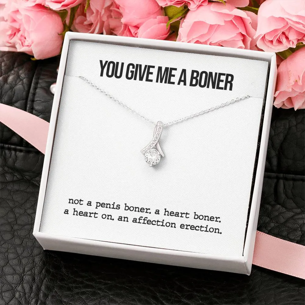 Funny Boner Alluring Beauty Necklace