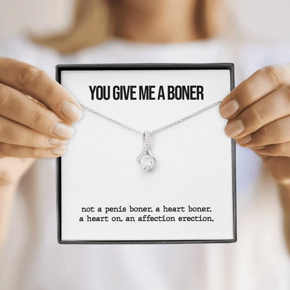 Funny Boner Alluring Beauty Necklace