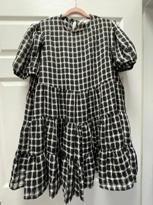 Glamorous Black & White Dress Sz 8 NWOT