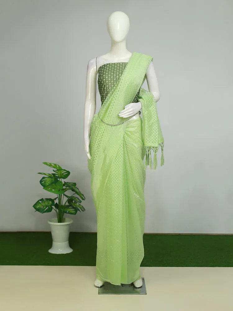 Glamorous Fancy Silk Saree - Just ₹590!