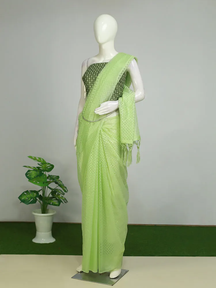 Glamorous Fancy Silk Saree - Just ₹590!