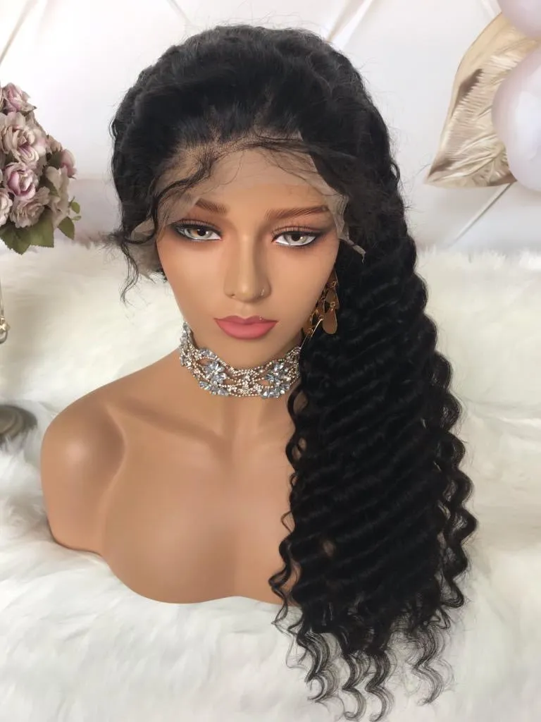 Glamorous Mane Full Lace  Deep Wave Wig