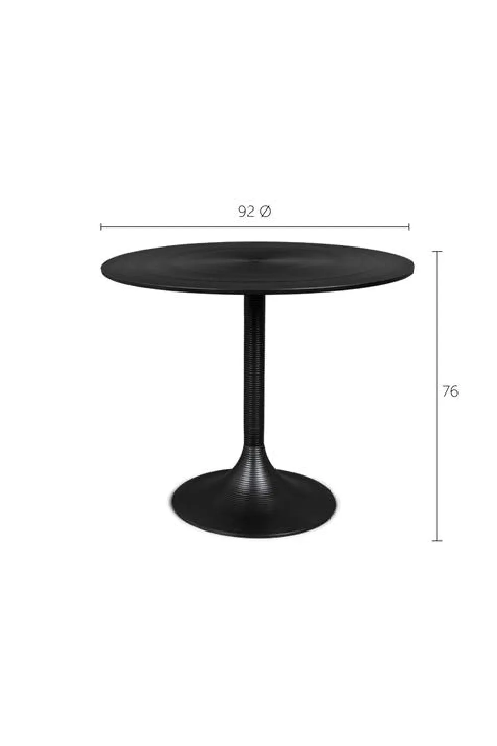 Gold Round Dining Table | Bold Monkey Hypnotising