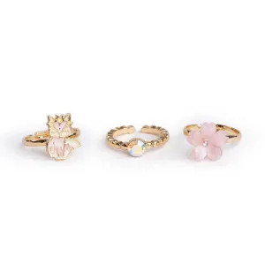 Great Pretenders Boutique Foxy Floral Ring Set